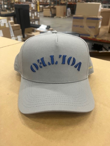 Volteo Hat Grey with Flipped Logo  (Brand Team Only)