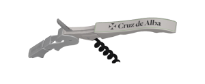 Cruz de Alba White Corkscrew Wine Key