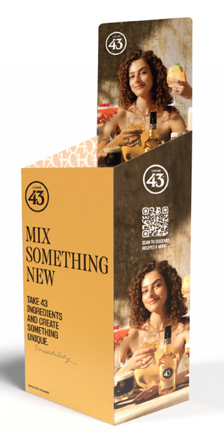 Licor 43 Case Bin