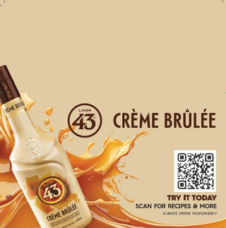Licor 43 Crème Brulee - Shelft Talker (Pack of 25)