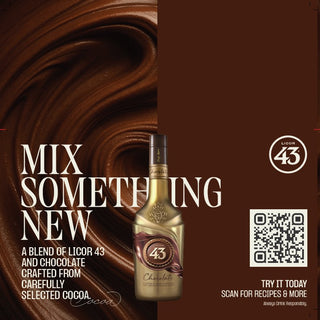 Licor 43 Chocolate Shelf Talker
