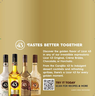Licor 43 Family Shelf Talker (Pack of 25)