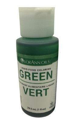 Bottle of Green Food Dye