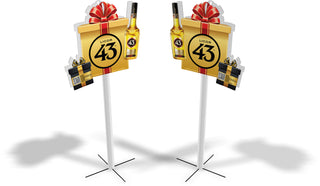 Licor 43 Holiday Pole Topper Display