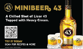 Licor 43 Minibeer Shelf Talkers (Packs of 25)