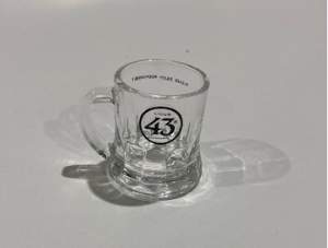 L43 S Glass Mini Mug - (Pack of 12)