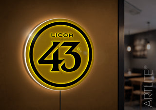 Licor 43 Logo Neon Sign  (Brand Team Only)