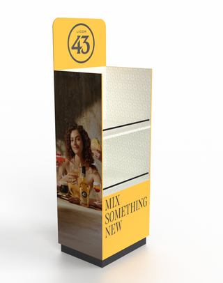 Licor 43 In-Store Display 2026 - New Branding