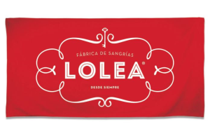 Lolea Branded Beach Towel