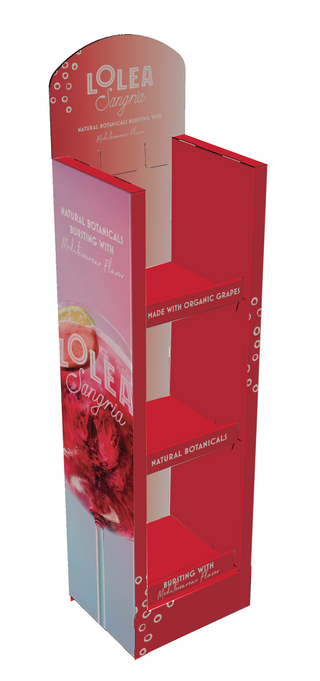 Lolea In-Store Display - Sangria
