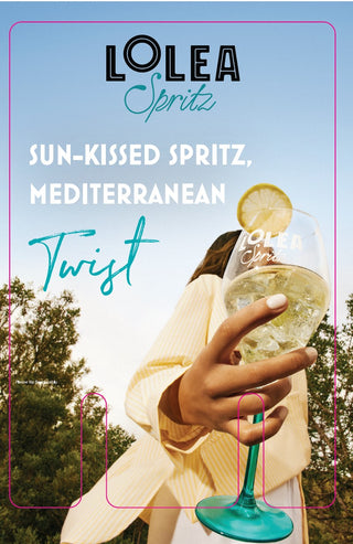 Lolea Spritz Case Card - Lifestyle Shot (Pack of 5)