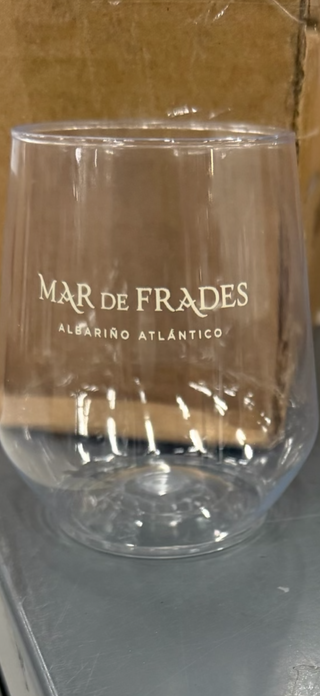 Mar De Frades Plastic Stemless Wine Glass